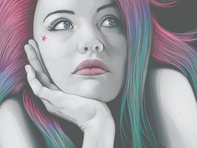 Four Colours adobe gradients illustration illustrator vector work in progress