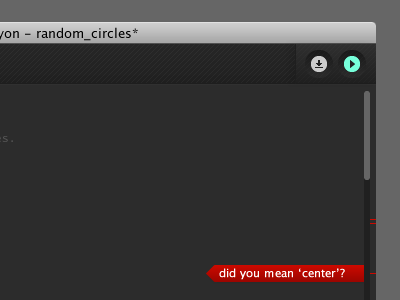 Crayon IDE air ide ui
