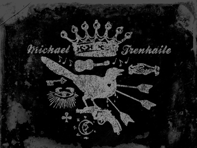 Michael Trenhaile CD logo band bird logo thinkmule