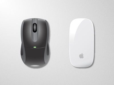 PC & Mac mouses icon mac mouse pc rubbik