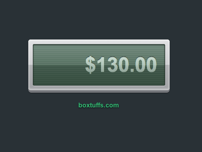 CSS3 Digital Checkout checkout css3 green