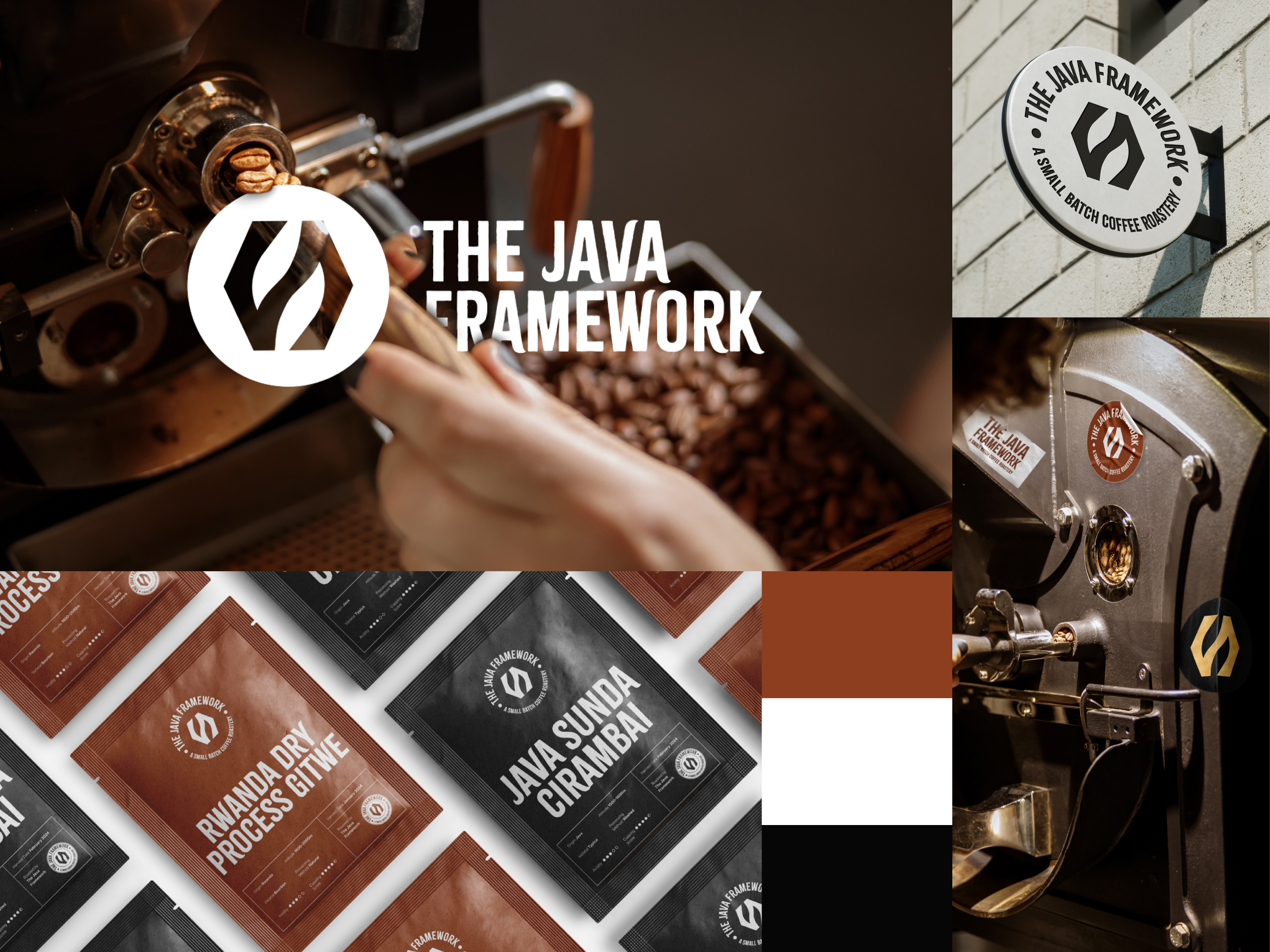 The Java Framework Roastery - Winner 1st Logo Contest brand ideneity branding cafe coffee coffee brand coffee logo coffeeshop design design logo graphic design logo logo design restaurant roastery visual identity