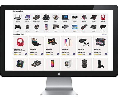 E-Commerce Website DESIGN e commerce website design ui ux web