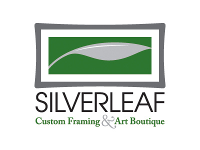 Silverleaf Logo branding design leaf logo typography