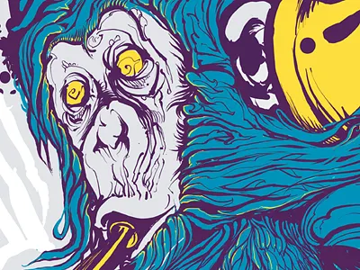 jamminnn wip! fracturize jammin monkey pszed wacomized wip