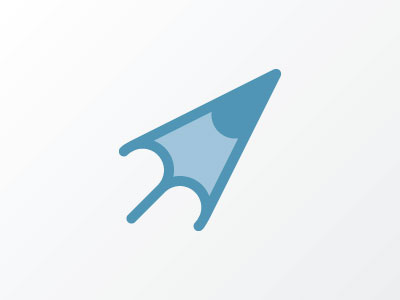 Pencil Cursor arrow blue cursor logo pencil