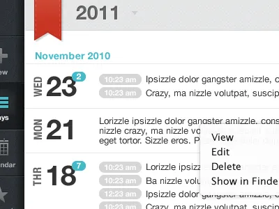 Day One Days List dayone journal macapp