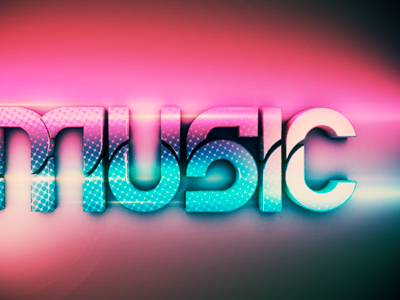 Music (Early Test) after effects c4d motion graphics