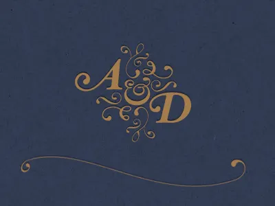 Monogram II monogram wedding