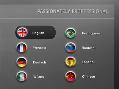 Mentally Conceptual countries filter flags language menu region