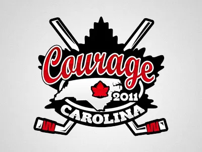 Courage Carolina 2011 all star blind hockey courage canada courage carolina couragecanada.ca nhl weekend