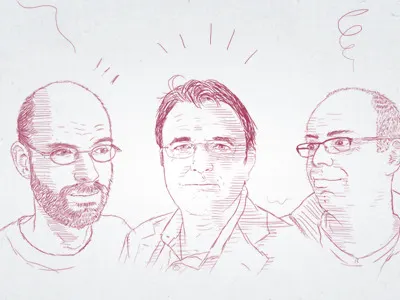 Okapi Heads hand drawn