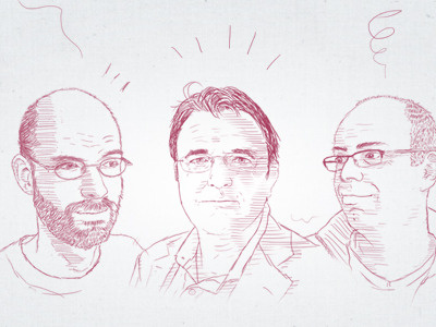 Okapi Heads hand drawn