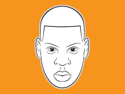 Jiggaman illustration jay z vector