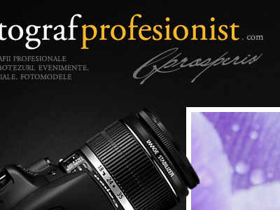 photography website camera photo web design