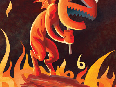 "The Devil" Card conference convergese illustration tarot