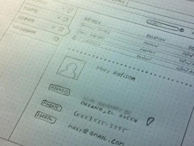Web App UI Drawing app drawing ui