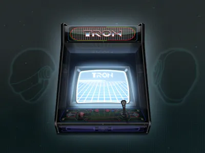 Tron Arcade abandonware arcade d.punk durr hurr mame neogeo retro tron