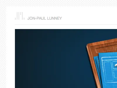 New Website Coming Soon blue blueprint portfolio website white wood