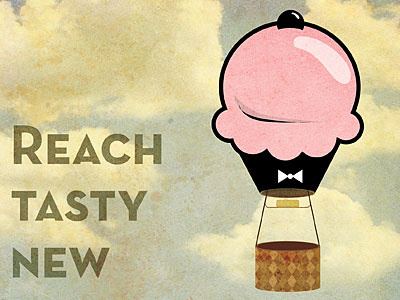 Rejected Genius hot air balloon ice cream