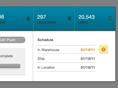 Widget 2 helvetica interface ui web design