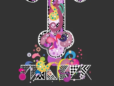 Cross illustration christian colors cross illustration