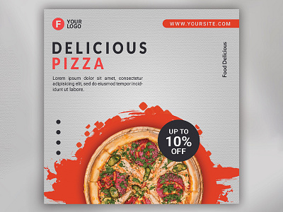 Pizza Ads Design creativeshowcase