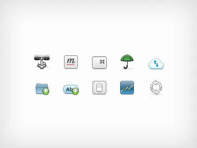 Toolbar Icons: The Set 32px icons 32x32 icons icon design icons taylor carrigan toolbar icons