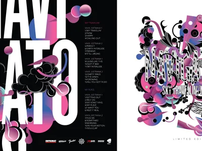 Navigators LP Cover cover lp type typography