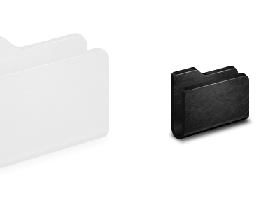 Metallen Folder aluminum folder icon icons metallen