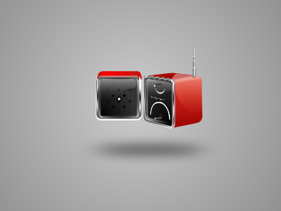 Brionvega Ts 522 "cubo" design fireworks illustration