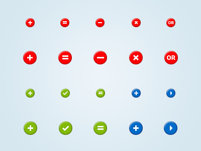 UI Icons buttons icons web