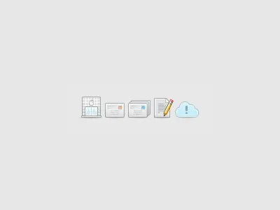 some more 32px Icons (32 px) 32 px 32px apple blue cloud envelope green grey icons matte pencil red stock store white yellow