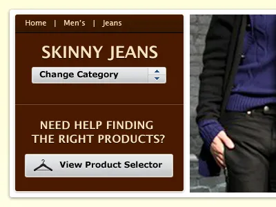 Category for Ecommerce buttons category design ecommerce form design