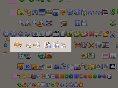 XnView icons toolbar xnview