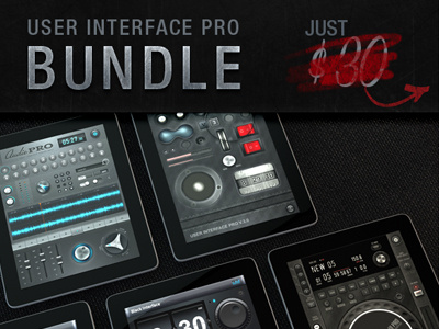 Ui Bundle Preview bundle buttons interface ipad pro ui user