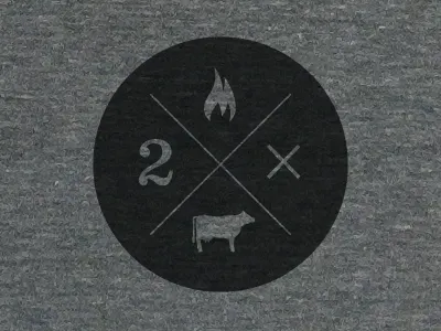 The City So Nice, They Built It Twice (Sleeve Emblem) chicago cow fire moo tshirt