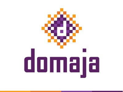 Domaja logotype geometric logo