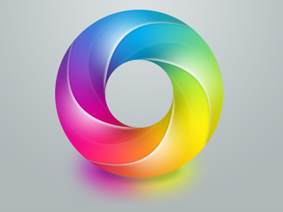 Glass Orb arron hunt colors glass photoshop psd rainbow