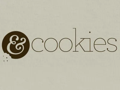 & cookies ampersand archer cookies logo typography wip