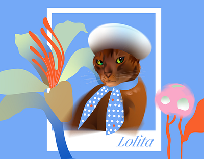 koshechka adobe illustrator cat digital art illustration