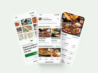 Foodzy - Food Delivery Mobile App app design design food delivery app homepage mobile app mobile design product design ui user experience user interface ux web design