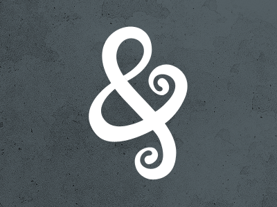 Custom Amp ampersand custom photoshop slate type vector white