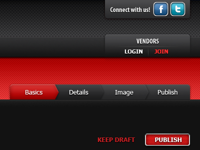 Process completion bar ui web