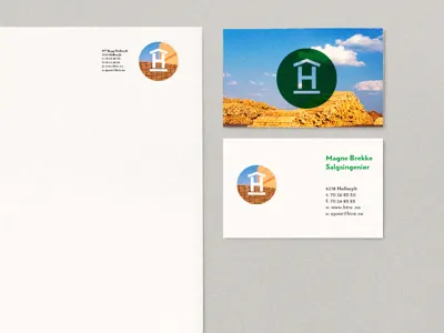 Hellesylt Logo branding logo stationary