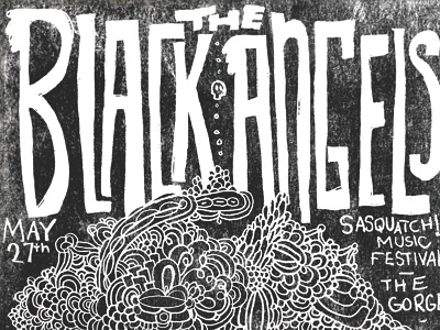 Black Angels Poster Detail angels black poster thinkmule