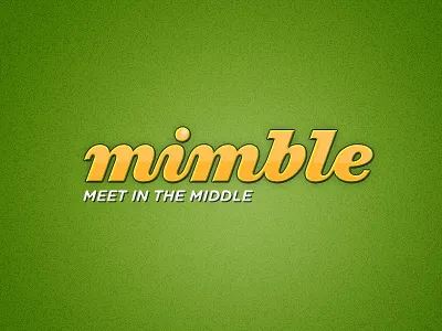 Mimble Logo app gotham rounded green iphone logo yellow ziggurat