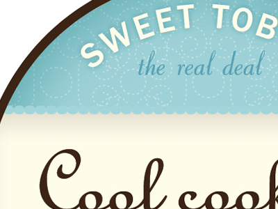 Cool Cookie boutique cookies packaging sweet