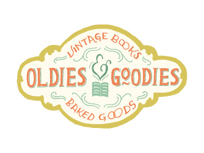 Oldies & Goodies design logo nostalgic typography vintage