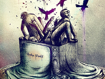 0 art illustration paper